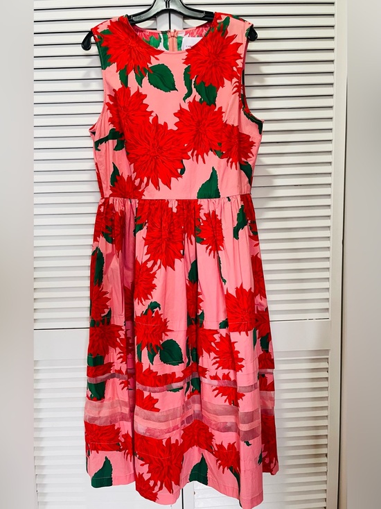 Carolina Herrera Dresses & Skirts - Carolina Herrera Floral A-Line Midi Dress